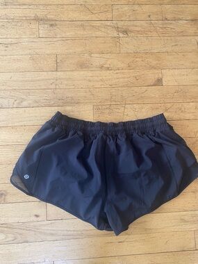 Lulu lemon black shorts. Size 14R